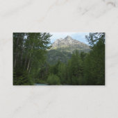 Carte De Visite McDonald Creek au parc national des Glaciers (Dos)