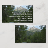 Carte De Visite McDonald Creek au parc national des Glaciers (Devant / Derrière)