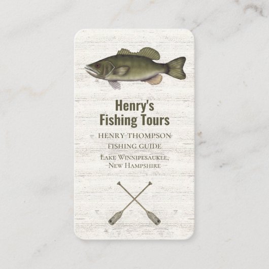 Carte De Visite Me connecter | QR Code pêche simple pêcheur (Devant)