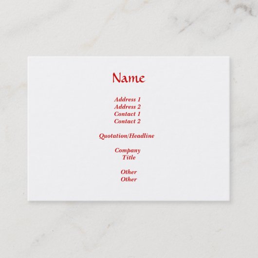 Carte De Visite Me marie-tu (Devant)