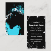 Carte De Visite me tuant doucement (Devant / Derrière)