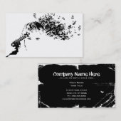 Carte De Visite me tuant doucement (Devant / Derrière)