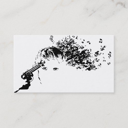 Carte De Visite me tuant doucement (Devant)