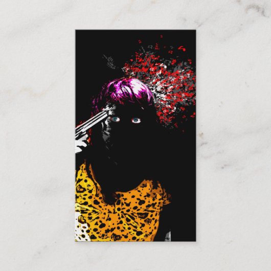 Carte De Visite me tuant doucement (Devant)