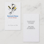 Carte De Visite Mécanicien (Devant / Derrière)