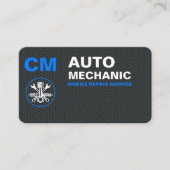 Carte De Visite Mécanicien automobile mobile professionnel (Devant)