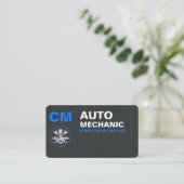 Carte De Visite Mécanicien automobile mobile professionnel (Debout devant)