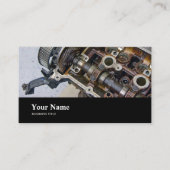 Carte De Visite Mécanicien automobile Réparateur d'automobile Tech (Devant)