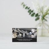 Carte de visite mécanique (Debout devant)