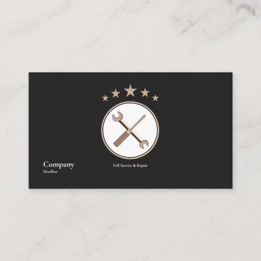 Carte De Visite Mécanique (Devant)