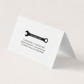 Carte De Visite Mécanique | Auto Classic | Garage Shop (Dos)