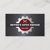 Carte De Visite Mécanique automatique (Devant)