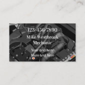 Carte De Visite Mécanique automatique à deux côtés Cool (Dos)