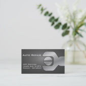 Carte de visite mécanique automobile (Debout devant)