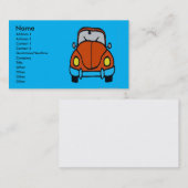 Carte De Visite Mécanique automobile, Ajouter un texte (Devant / Derrière)