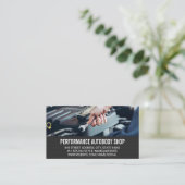 Carte De Visite Mécanique avec clé (Debout devant)