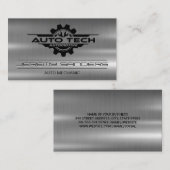 Carte De Visite Mécanique | Couleur | Automobile Auto Tech (Devant / Derrière)