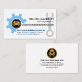 Carte De Visite Mécanique de la chaîne de traction de l'engrenage (Devant / Derrière)