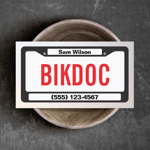 Carte De Visite Mécanique de moto