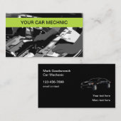Carte De Visite Mécanique de réparation automobile mobile (Devant / Derrière)