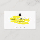 Carte De Visite Mécanique | Ingénieur | Poistons (Devant)