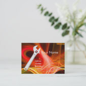 Carte De Visite MÉCANIQUE MÉTALLIQUE, MONogramme DE PLOMBRES (Debout devant)