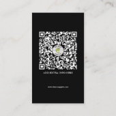 Carte De Visite Mécanique Professionnelle avec clé et spanner (Dos)