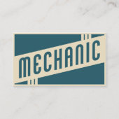 Carte De Visite mécanique rétro (Devant)