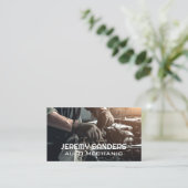 Carte De Visite Mécanique sur moteur (Debout devant)