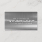 Carte De Visite Mécanique sur moteur (Dos)