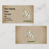 Carte de visite mécanique Unicorn (Devant / Derrière)