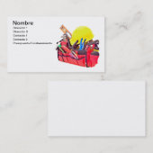 Carte De Visite Mechanic (Devant / Derrière)