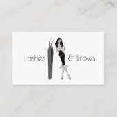 Carte De Visite Mèches et fronts (Devant)