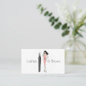 Carte De Visite Mèches et fronts (Debout devant)