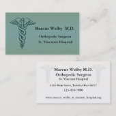 Carte De Visite Médecin (Devant / Derrière)