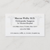 Carte De Visite Médecin (Dos)