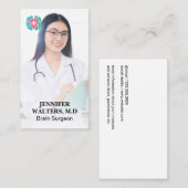 Carte De Visite Médecin avec Porte - bloc (Devant / Derrière)