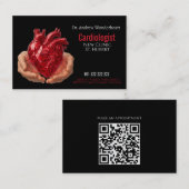 Carte De Visite médecin cardiologue (Devant / Derrière)