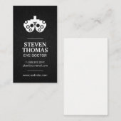 Carte De Visite Médecin des yeux | Phoropter (Devant / Derrière)