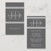 Carte De Visite Médecin DG/DG vertical (Devant / Derrière)