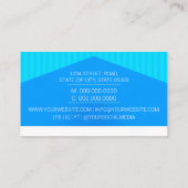 Carte De Visite Médecin en plastique / Médecin / Assistant de chir (Dos)