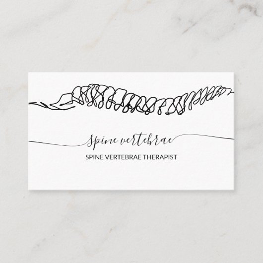 Carte De Visite Médecin orthopédique Chirurgien Massage (Devant)