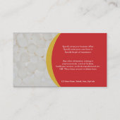 Carte De Visite Médecin praticien de comprimés pharmaceutiques (Dos)