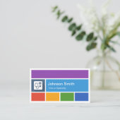 Carte De Visite Médecin Professionnel - Style de métro moderne et  (Debout devant)