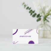 Carte De Visite Médecin Santé Médicale (Debout devant)