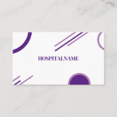 Carte De Visite Médecin Santé Médicale (Devant)