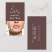 Carte De Visite Médecin Spa en plastique (Devant / Derrière)