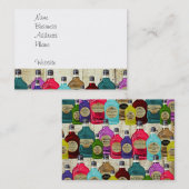 Carte De Visite Médecine Homme Potion magique Apothécaire Bouteill (Devant / Derrière)