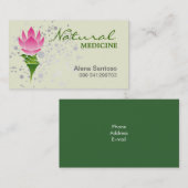 Carte De Visite Médecine naturelle (Devant / Derrière)