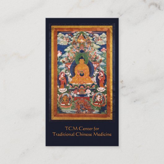 Carte De Visite Médecine traditionnelle chinoise (Devant)